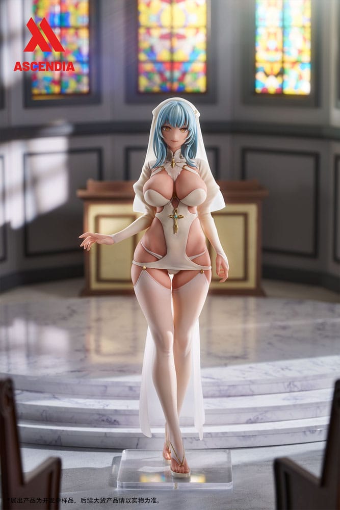 Original Character statuette PU 1/6 Emily Nurse Illustration by Chowbie 26 cm