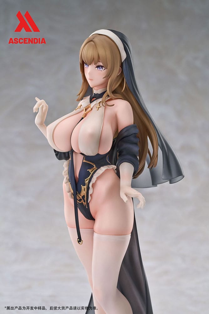 Original Character pack 2 statuettes PU 1/6 Lily Nun & Emily Nurse Illustration by Chowbie 26 cm