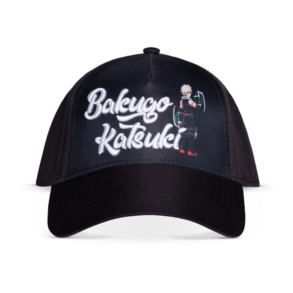 My Hero Academia casquette baseball Katsuki Bakugo 3D Logo
