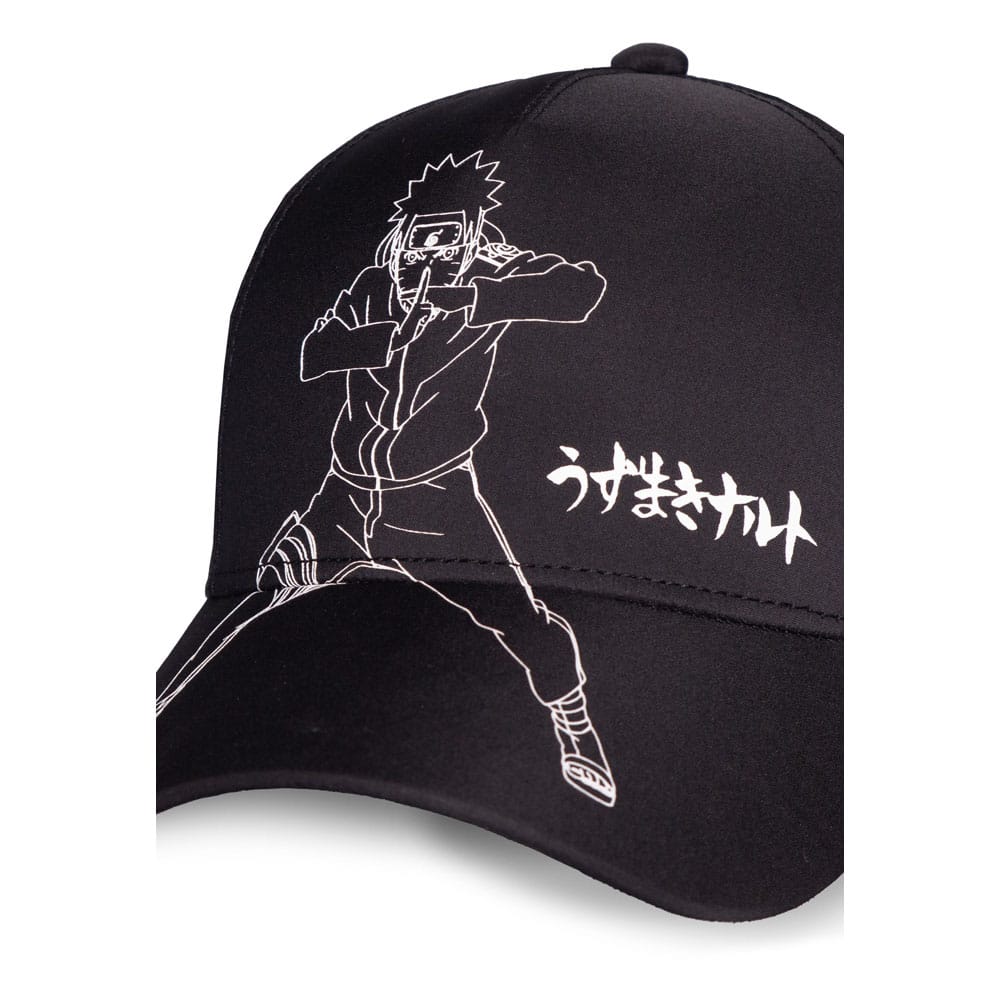 Naruto Shippuden casquette baseball Naruto Black & White