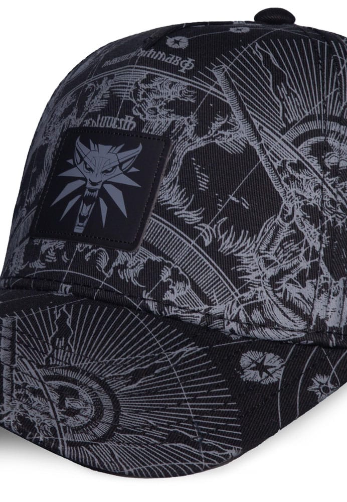 The Witcher casquette baseball Logo Black