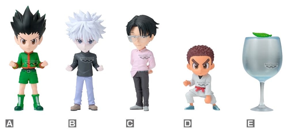 Hunter x Hunter World Collectable Figure figurines mini Heavens Arena assortiment (12)