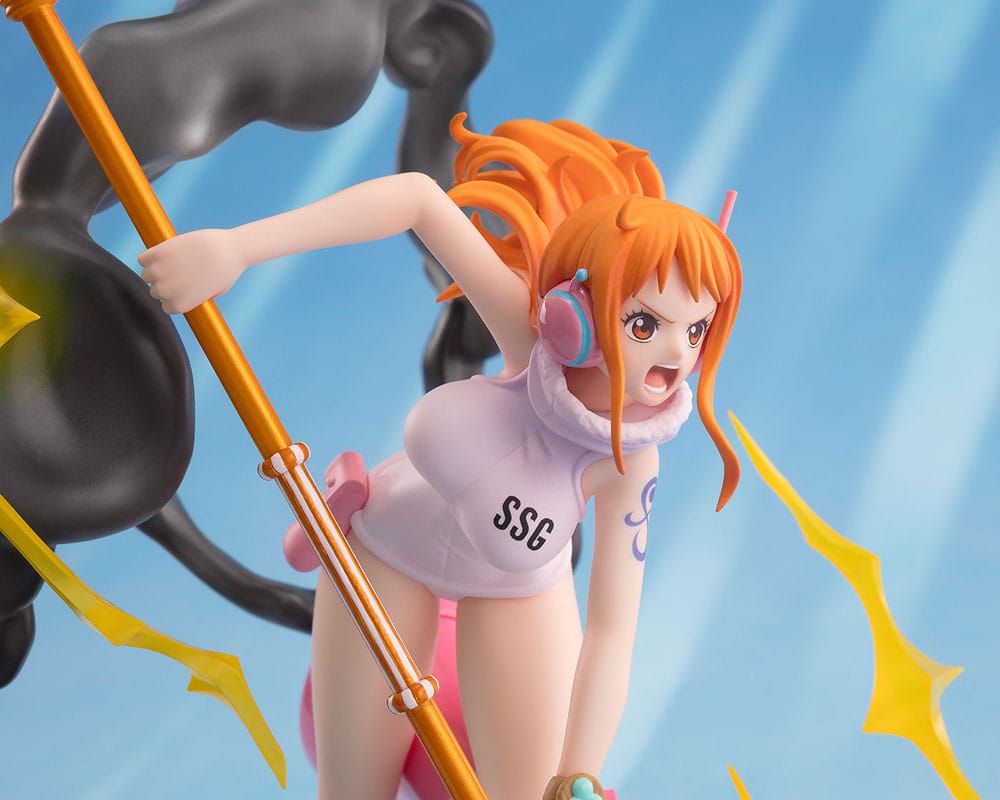 One Piece statuette PVC Figuarts ZERO Extra Battle Nami Lightning Blast 17 cm