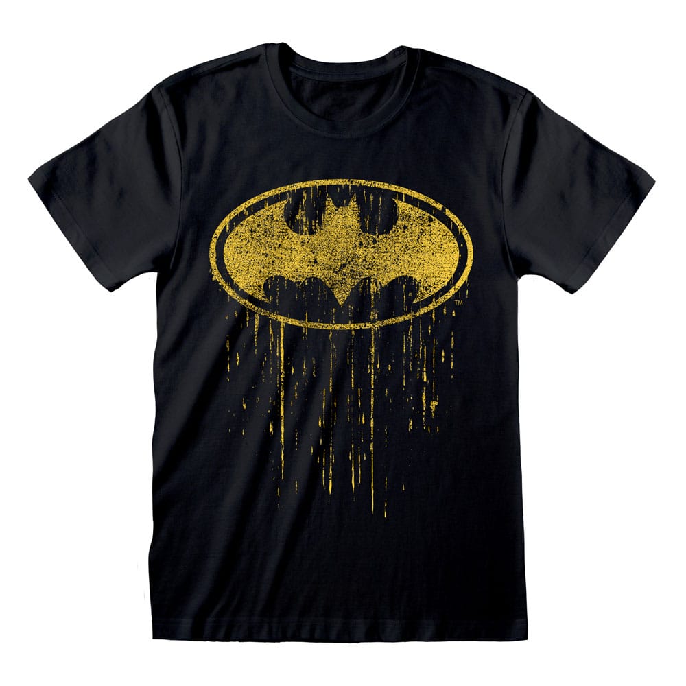 Batman T-Shirt Dripping Symbol (S)