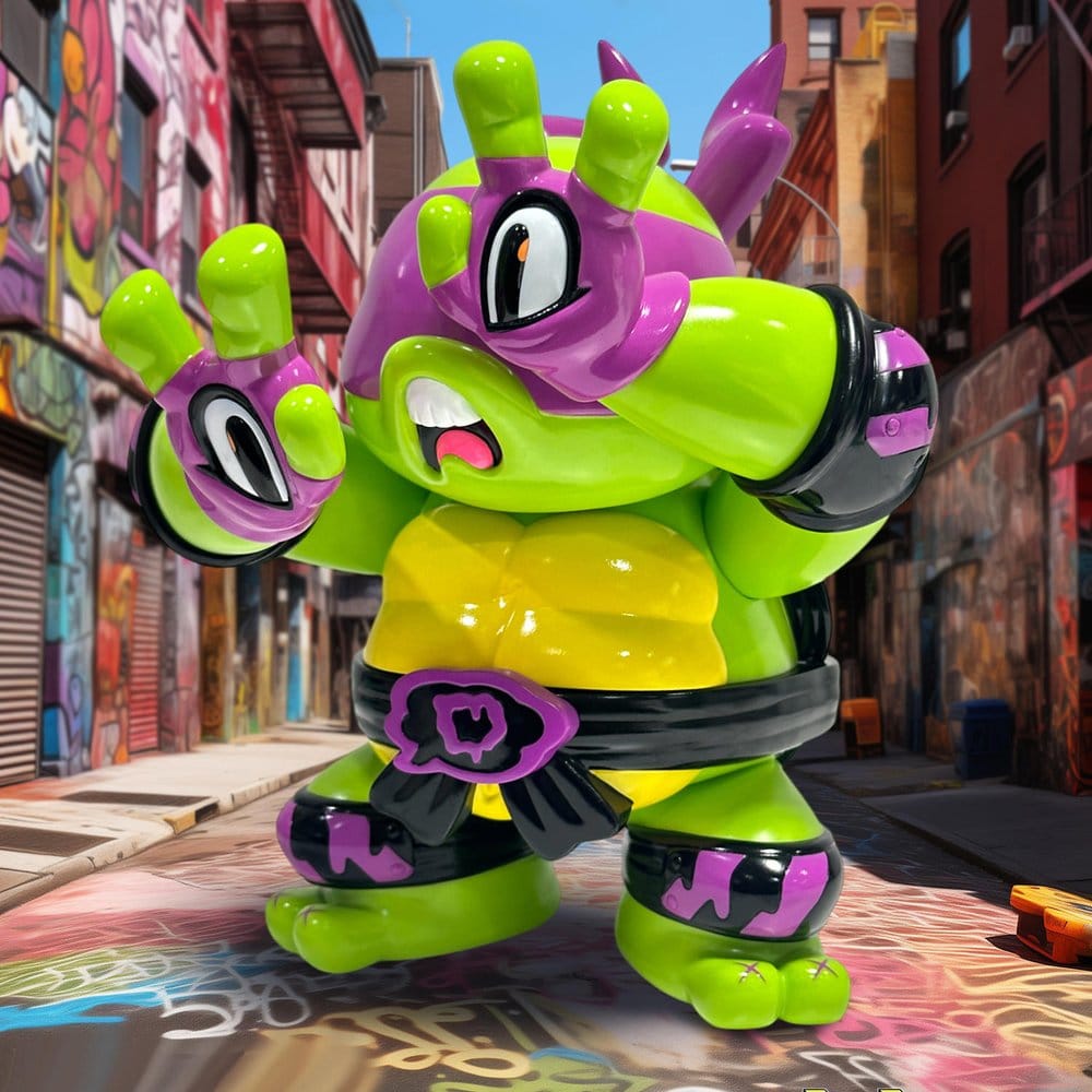 Les Tortues ninja x Grape Brain figurine vinyle Donatello 24 cm