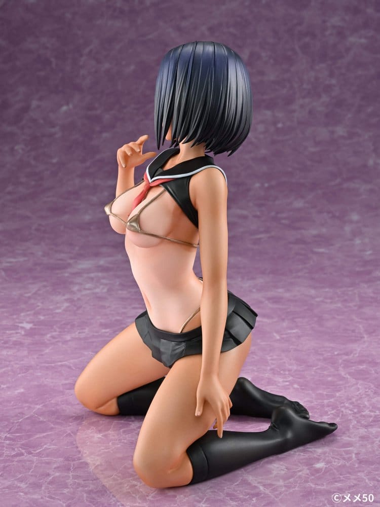Original Character Miharu no Hajimete figurine PVC 1/6 Miharu Arai Tan line Ver. 20 cm