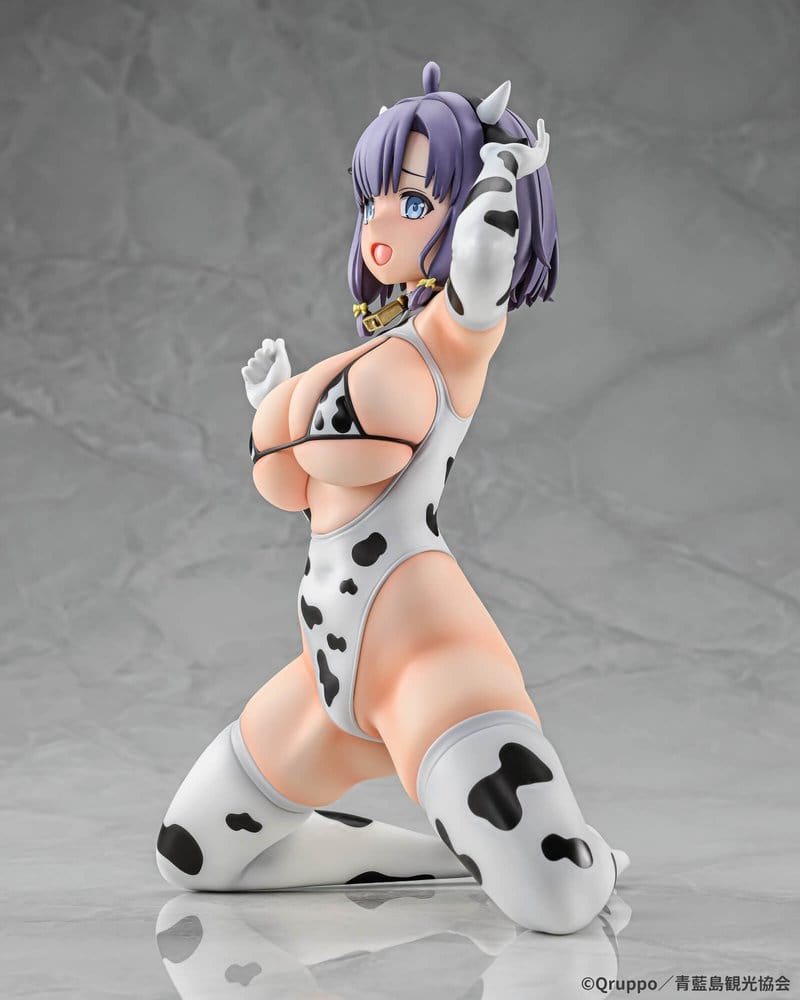 Nukitashi The Animation statuette PVC 1/5 Misaki Hotori Cow print costume 22 cm