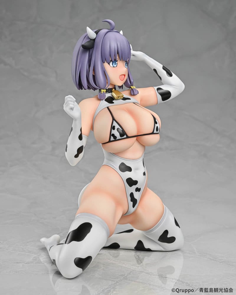 Nukitashi The Animation statuette PVC 1/5 Misaki Hotori Cow print costume 22 cm