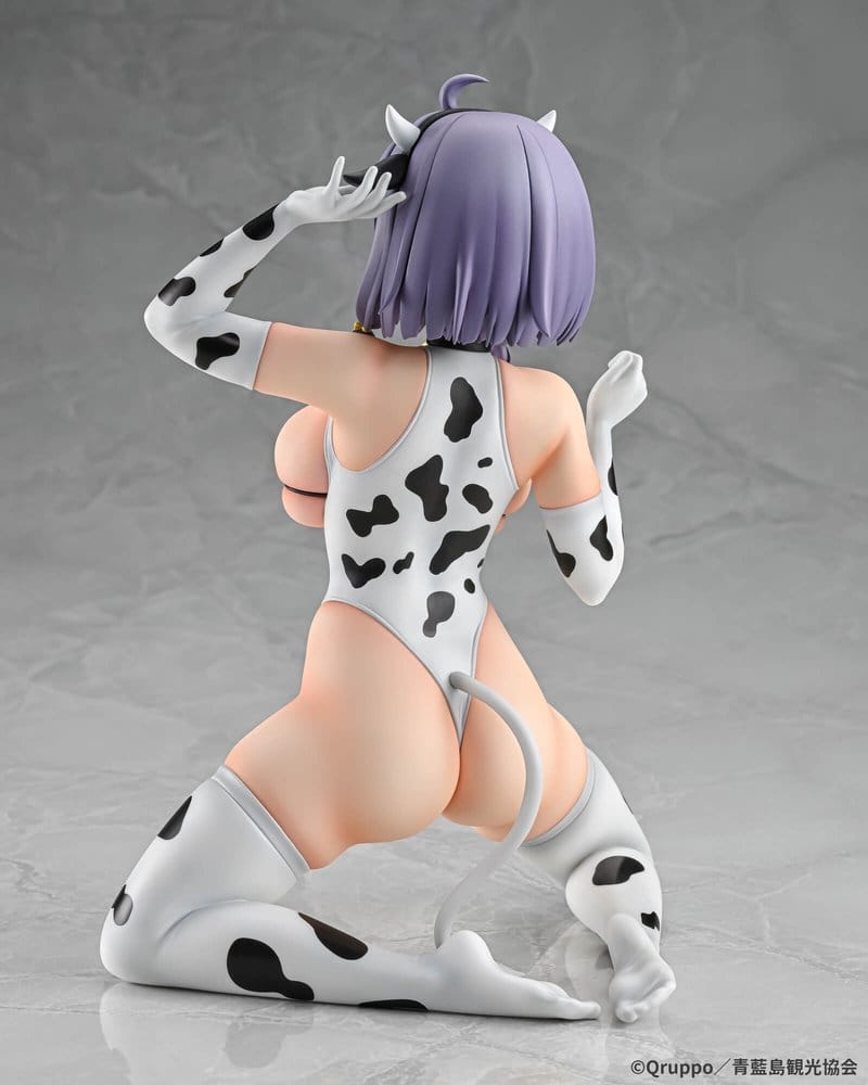 Nukitashi The Animation statuette PVC 1/5 Misaki Hotori Cow print costume 22 cm