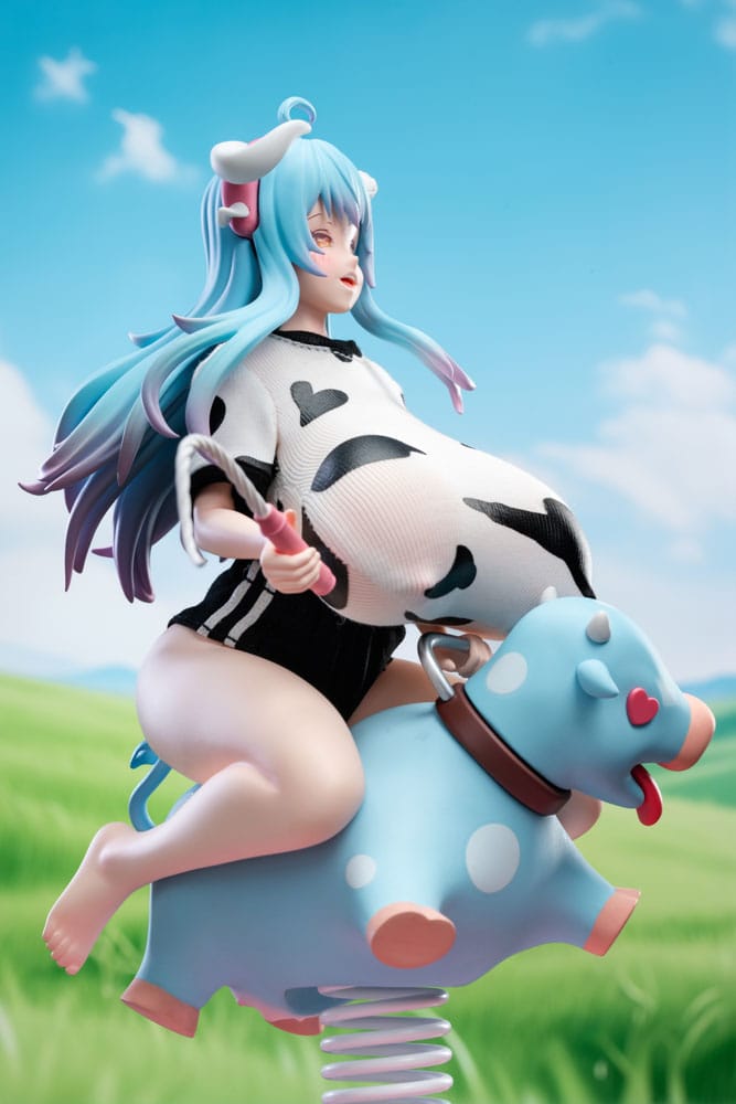 Original Character statuette 1/6 Niu Niang Illustration by renowned designer collective Wushan 21 cm