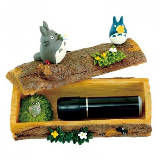 Mon voisin Totoro diorama / boîte de rangement Totoro Trumpet 8 cm