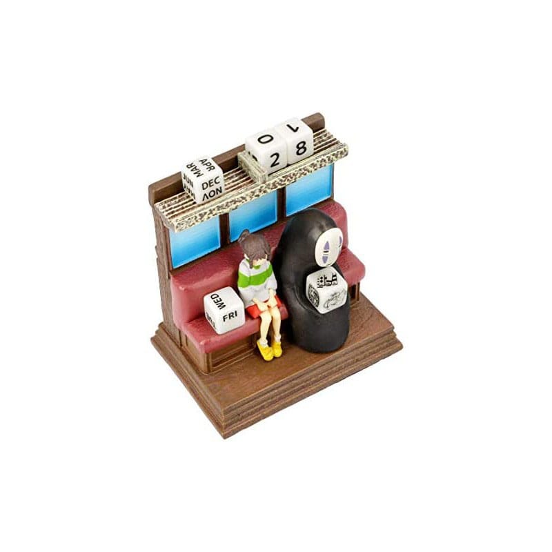 Ghibli - Le Voyage de Chihiro - Calendrier perpétuel Le train d'Unabara