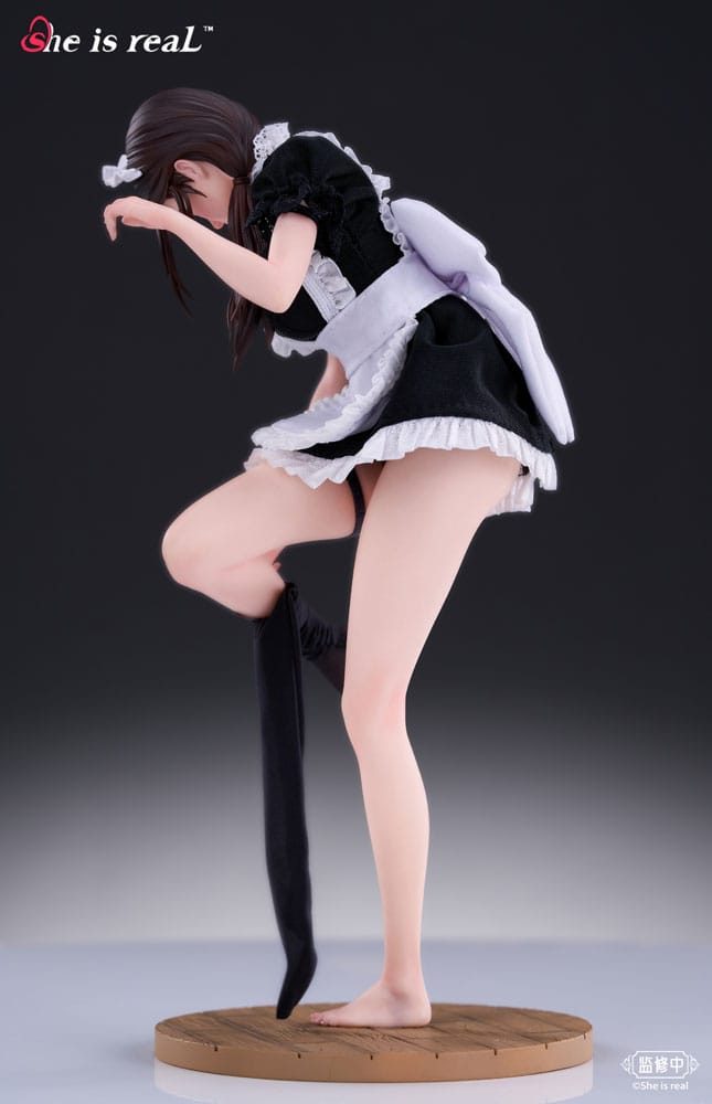 Original Character statuette PVC Dress Series 1/6 She is real Water Droplet Maid 27 cm