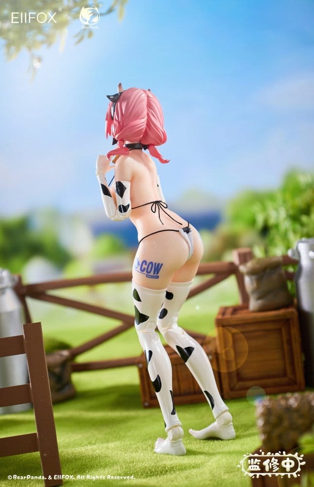 Original Character figurine 1/8 Eiifox & BearPanda Nyuugyuu Momo 21 cm