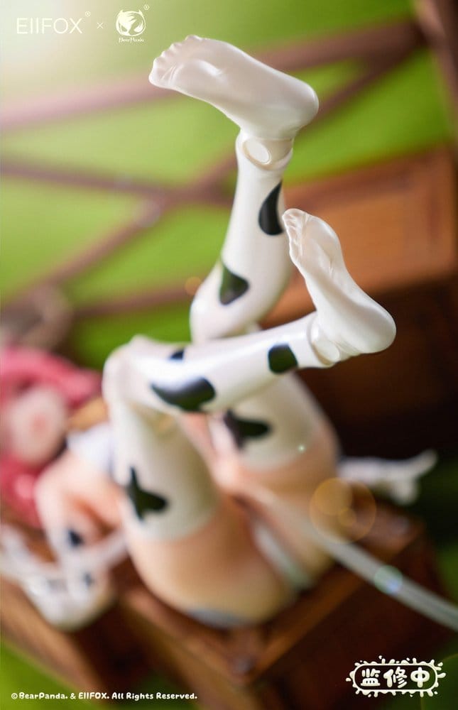 Original Character figurine 1/8 Eiifox & BearPanda Nyuugyuu Momo 21 cm