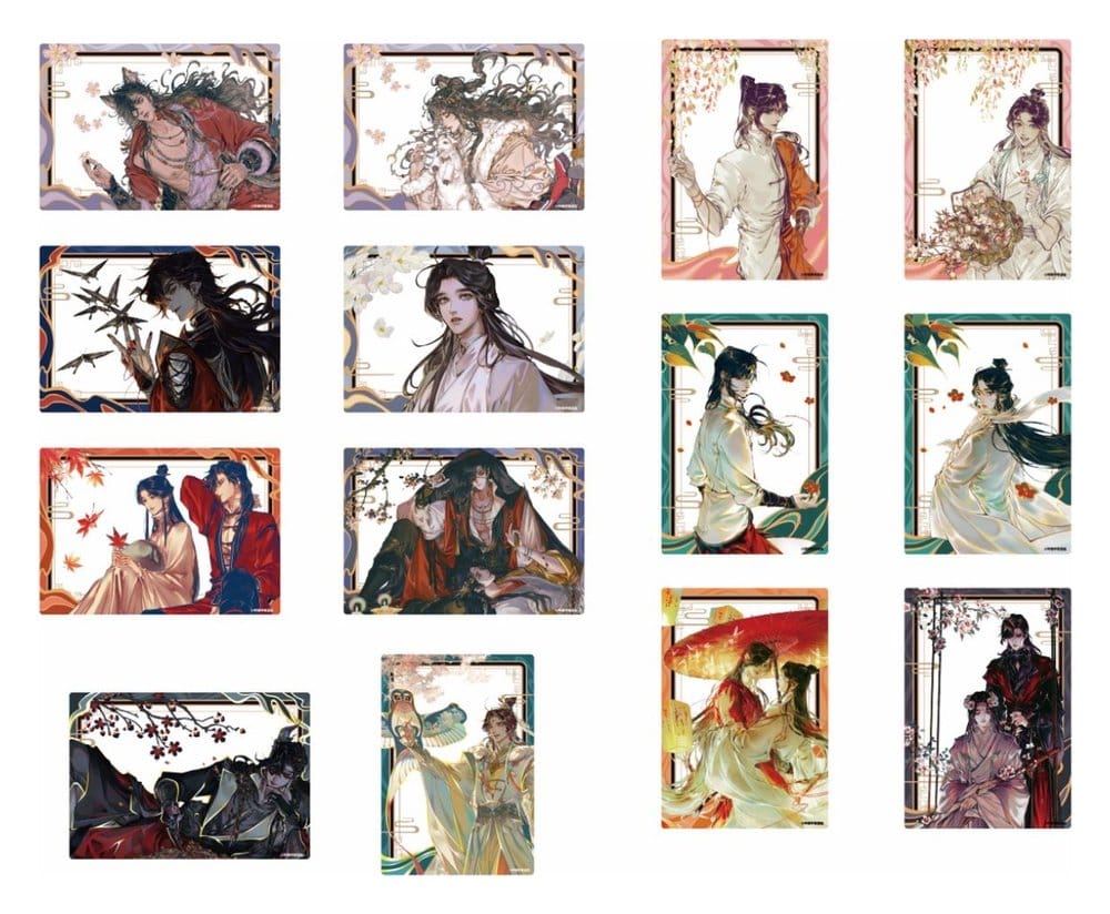 Heaven Official's Blessing Blind Box présentoir Cartes Acryliques Transparentes Manhua Clear Shadows Series (12)