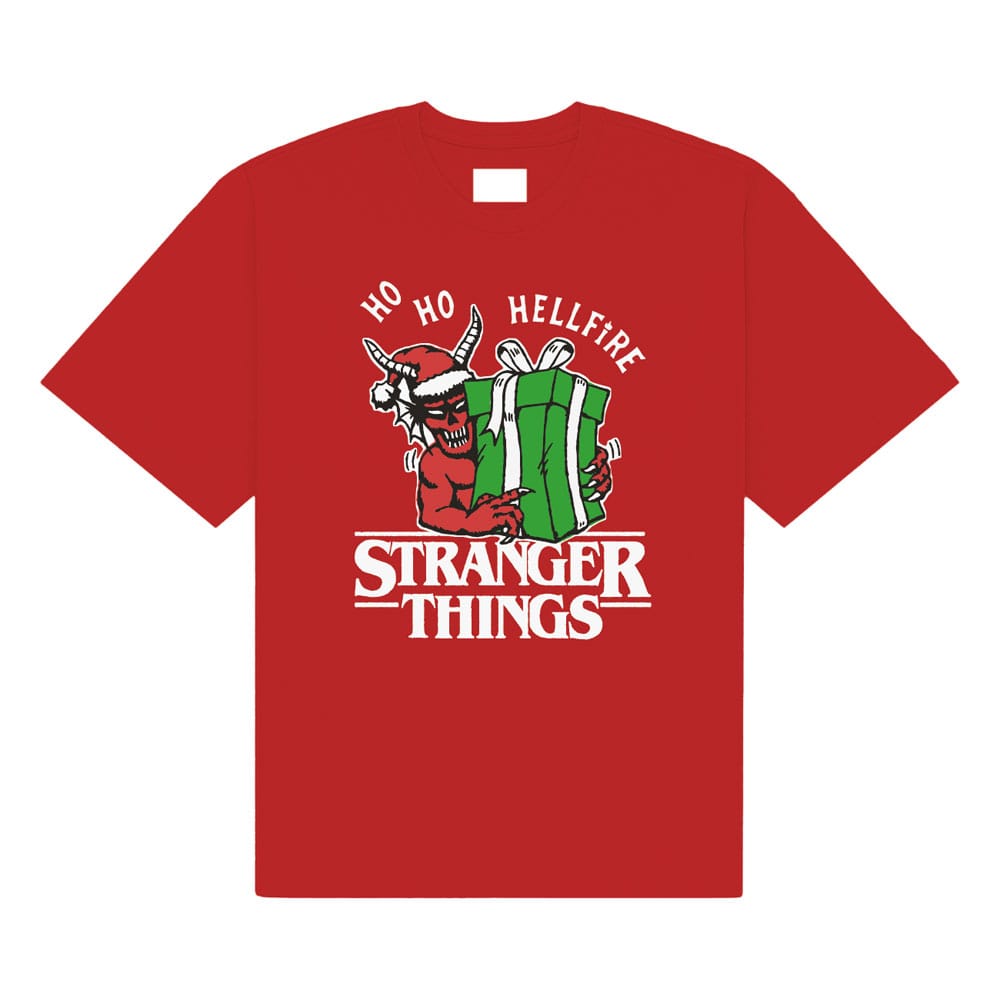 Stranger Things T-Shirt Ho Ho Hellfire (XL)