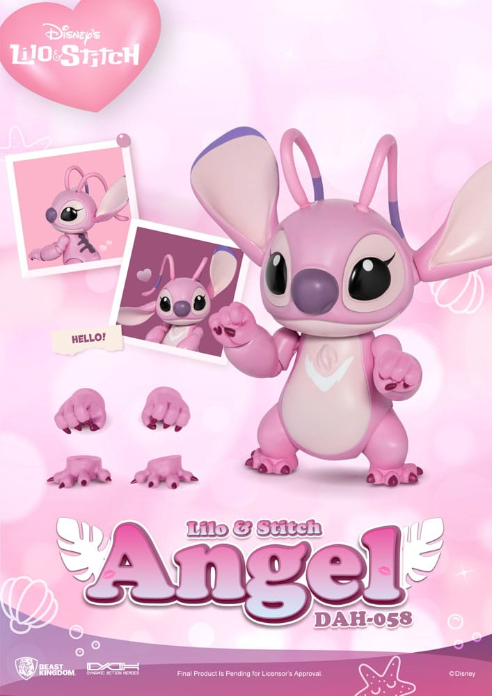 Disney figurine Dynamic Action Heroes 1/9 Angel (Lilo & Stitch) 16 cm