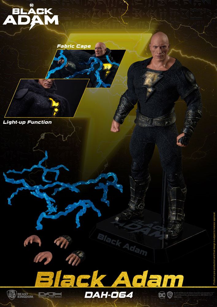 Black Adam figurine Dynamic Action Heroes 1/9 Black Adam 18 cm