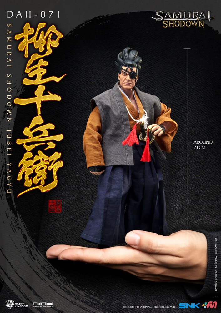 Samurai Shodown figurine Dynamic Action Heroes 1/9 Jubei Yagyu 21 cm