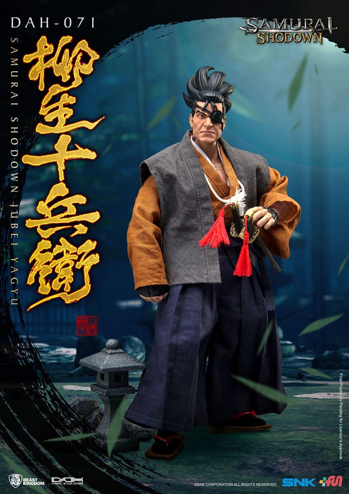 Samurai Shodown figurine Dynamic Action Heroes 1/9 Jubei Yagyu 21 cm