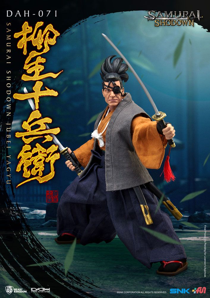 Samurai Shodown figurine Dynamic Action Heroes 1/9 Jubei Yagyu 21 cm