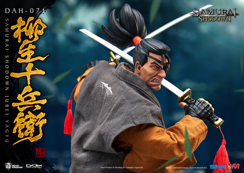 Samurai Shodown figurine Dynamic Action Heroes 1/9 Jubei Yagyu 21 cm