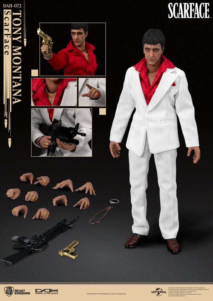 Scarface (1983) figurine Tony Montana 20 cm