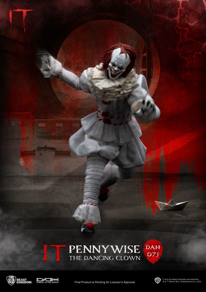 « Il » figurine Dynamic Action Heroes 1/9 Pennywise 21 cm