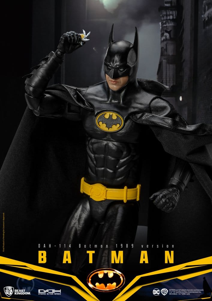 DC Comics Dynamic 8ction Heroes Figurine Batman 1989 Version Standard 21 cm