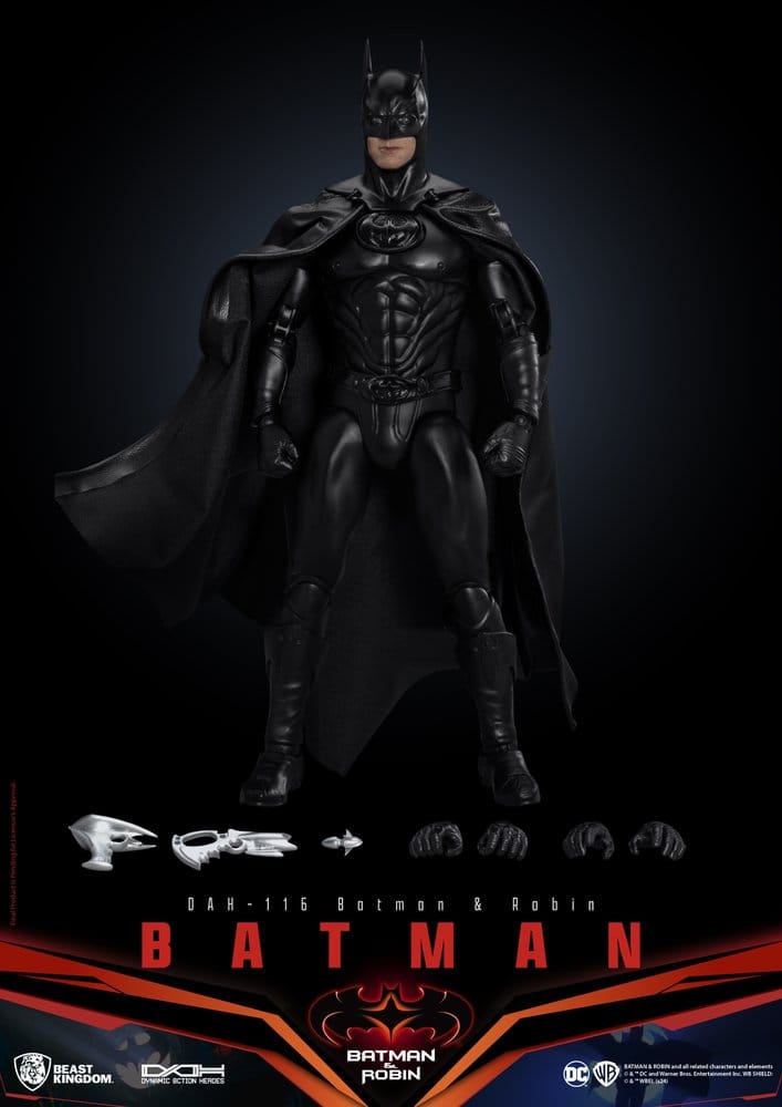 DC Comics Dynamic 8ction Heroes Figurine Batman (Batman & Robin) 21 cm