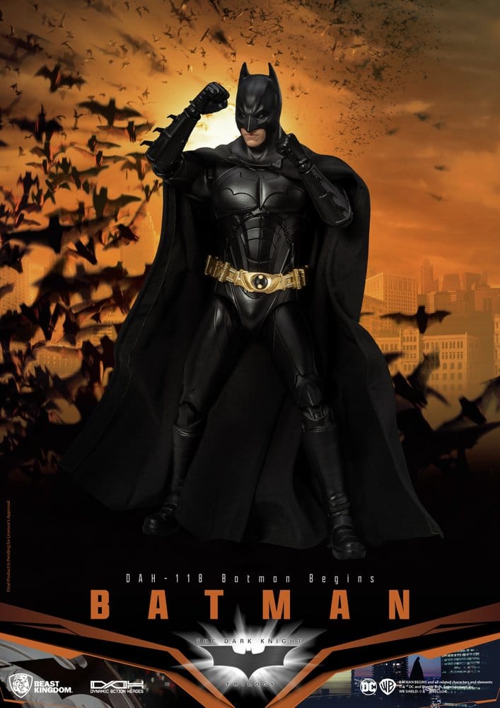 DC Comics Dynamic 8ction Heroes Figurine Batman (Batman Begins) 21 cm