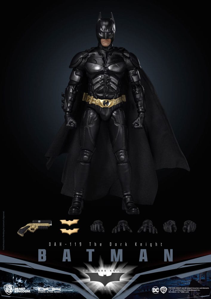 DC Comics figurine Dynamic Action Heroes 1/9 Batman (The Dark Knight) 21 cm