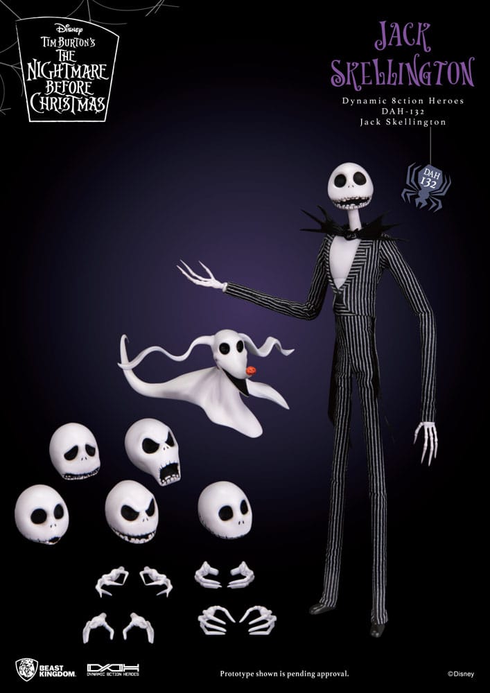 L'Étrange Noël de monsieur Jack figurine Dynamic Action Heroes 1/9 Jack 21 cm