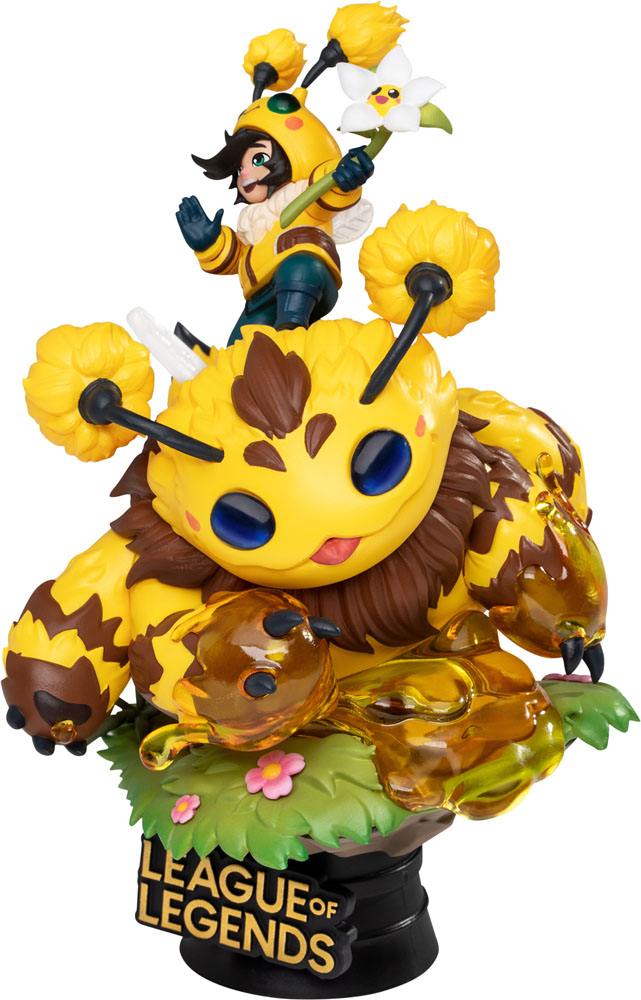 League of Legends diorama PVC D-Stage Nunu & Beelump & Heimerstinger 16 cm
