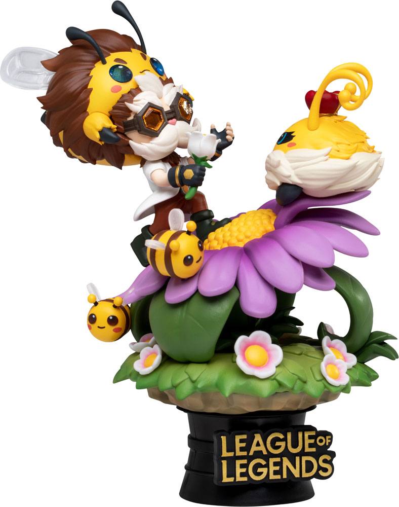 League of Legends diorama PVC D-Stage Nunu & Beelump & Heimerstinger 16 cm