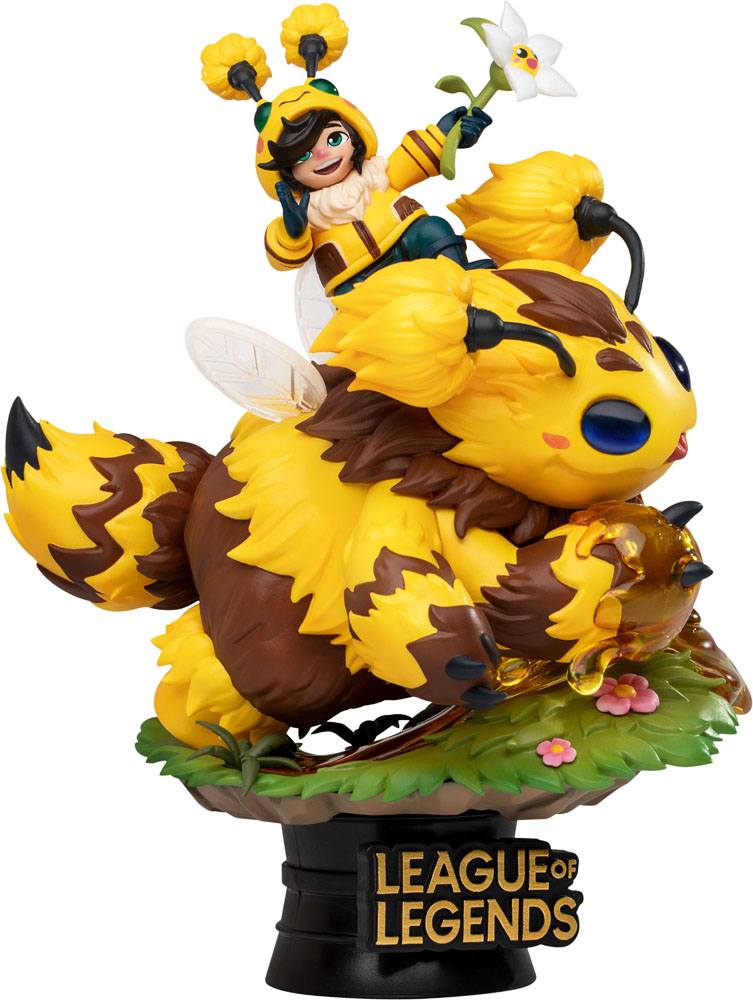 League of Legends diorama PVC D-Stage Nunu & Beelump & Heimerstinger 16 cm