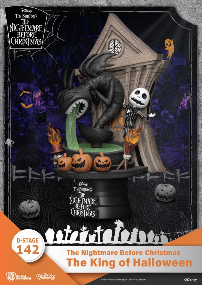 L´étrange Noël de Mr. Jack diorama PVC D-Stage The King of Halloween 15 cm