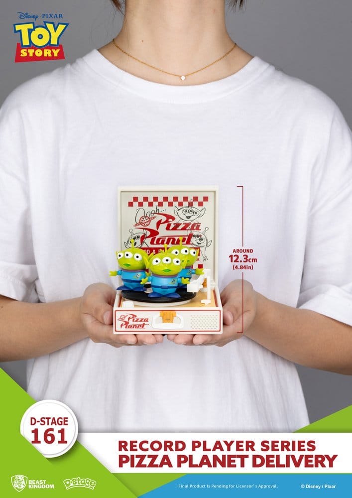 Toy Story Record Player Series Figurine en PVC Pizza Planet Delivery 12 cm