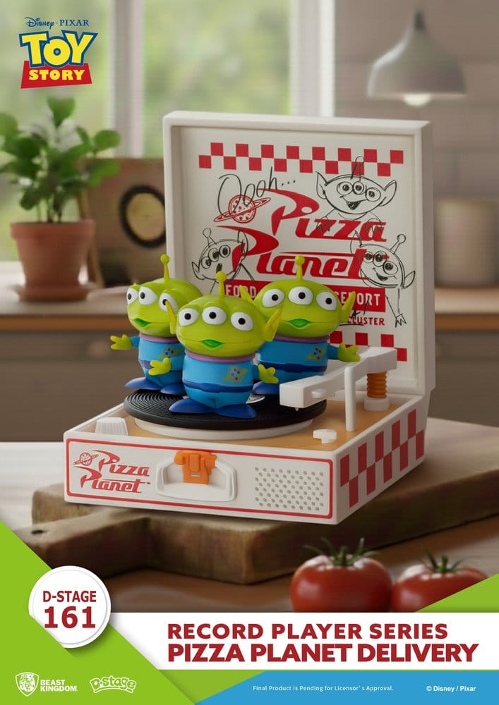 Toy Story Record Player Series Figurine en PVC Pizza Planet Delivery 12 cm