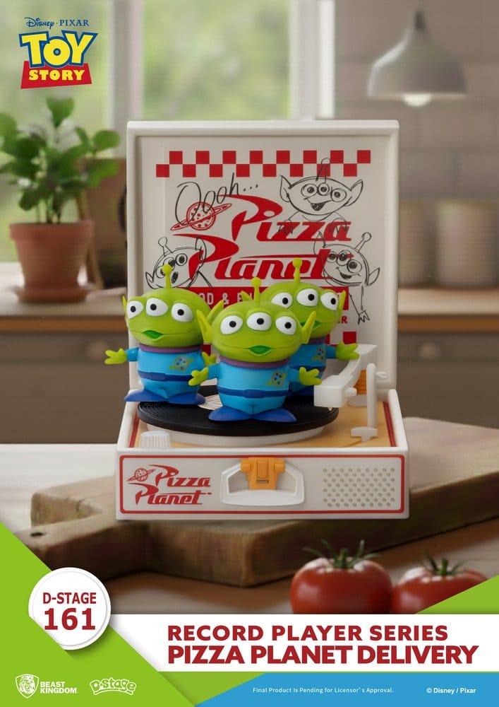 Toy Story Record Player Series Figurine en PVC Pizza Planet Delivery 12 cm
