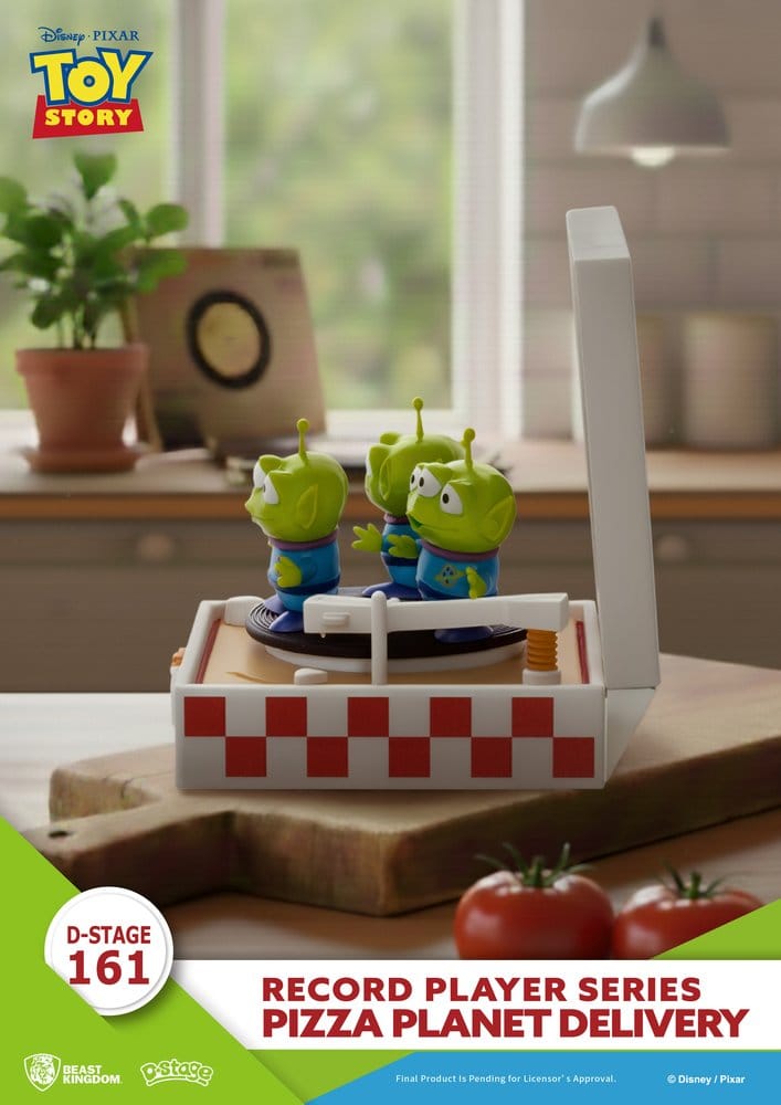 Toy Story Record Player Series Figurine en PVC Pizza Planet Delivery 12 cm