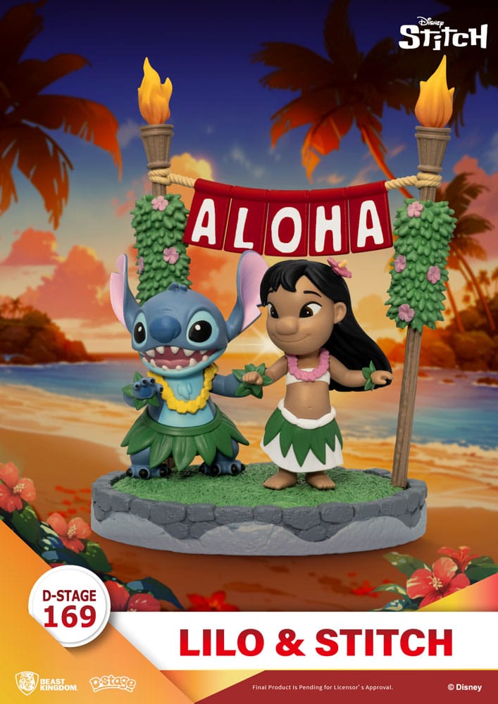 Lilo & Stitch diorama PVC D-Stage Lilo & Stitch 16 cm