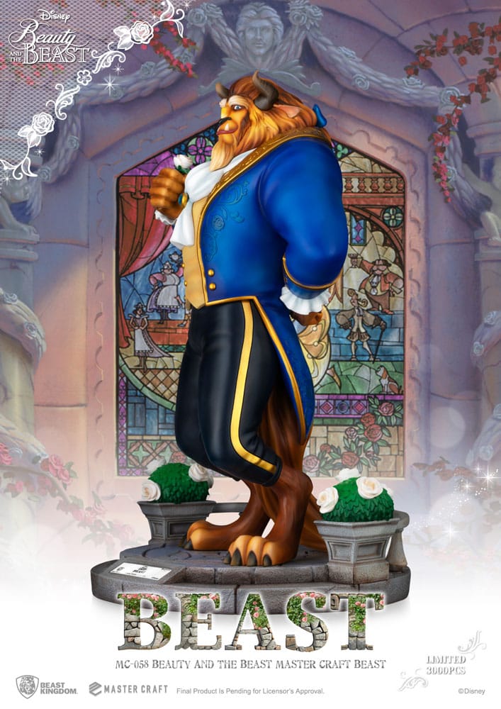 Disney statuette Master Craft La Belle et la Bête Beast 39 cm