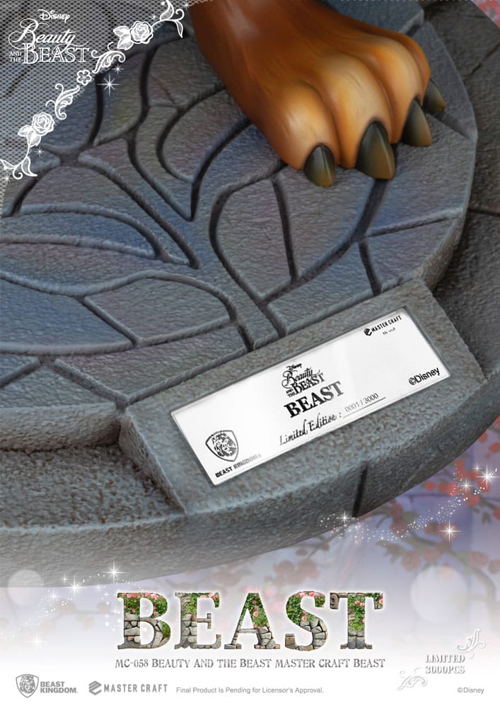 Disney statuette Master Craft La Belle et la Bête Beast 39 cm