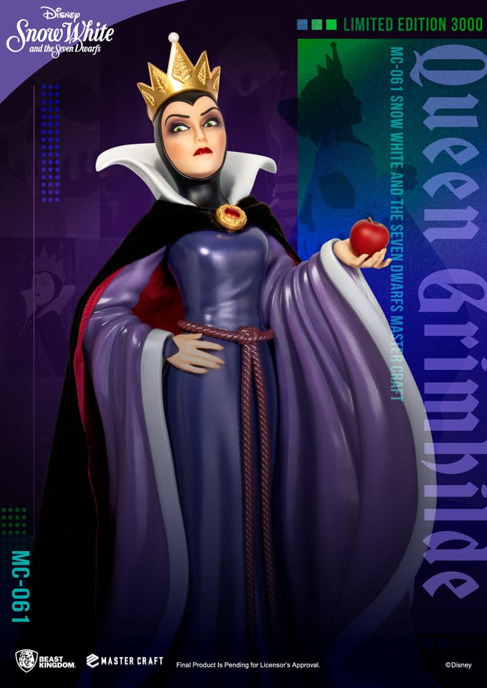 Disney Snow White and the Seven Dwarfs statuette Master Craft Queen Grimhilde 41 cm