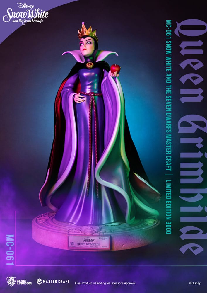 Disney Snow White and the Seven Dwarfs statuette Master Craft Queen Grimhilde 41 cm