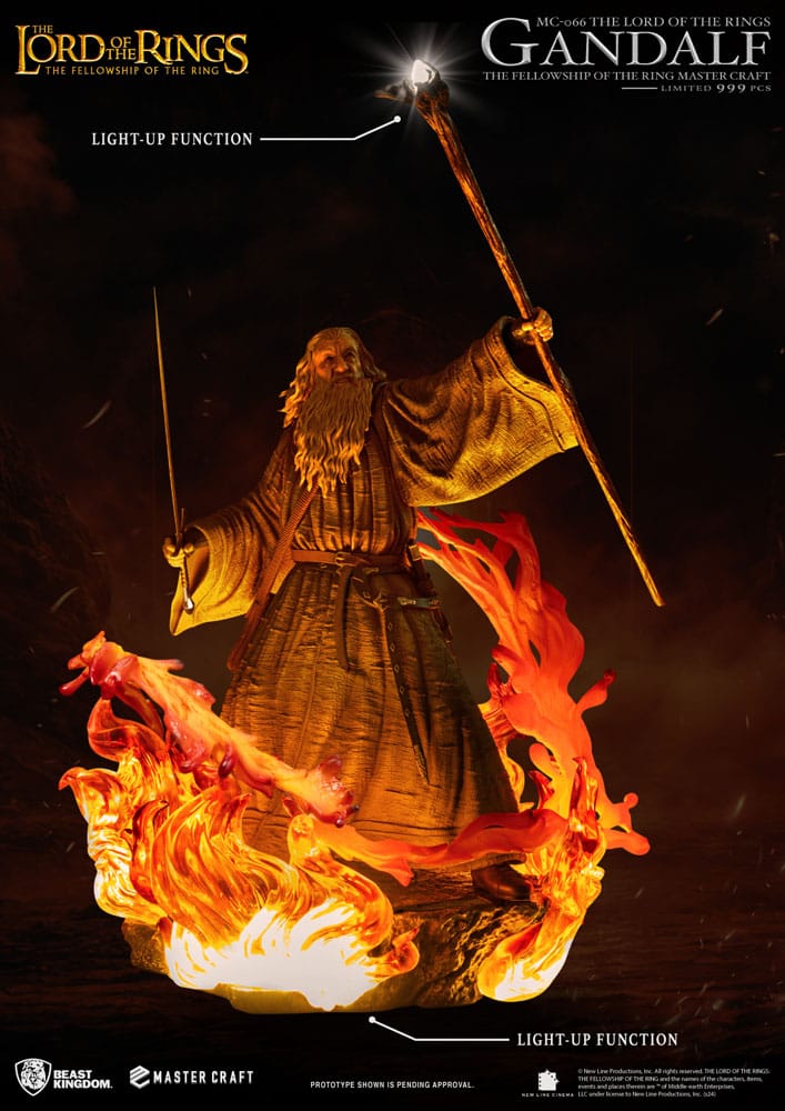 Le Seigneur des Anneaux statuette Master Craft Gandalf 58 cm