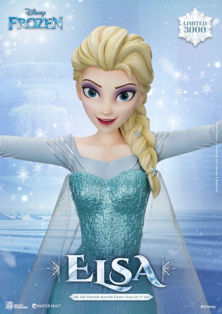 La Reine des neiges statuette Master Craft Elsa Let It Go 40 cm