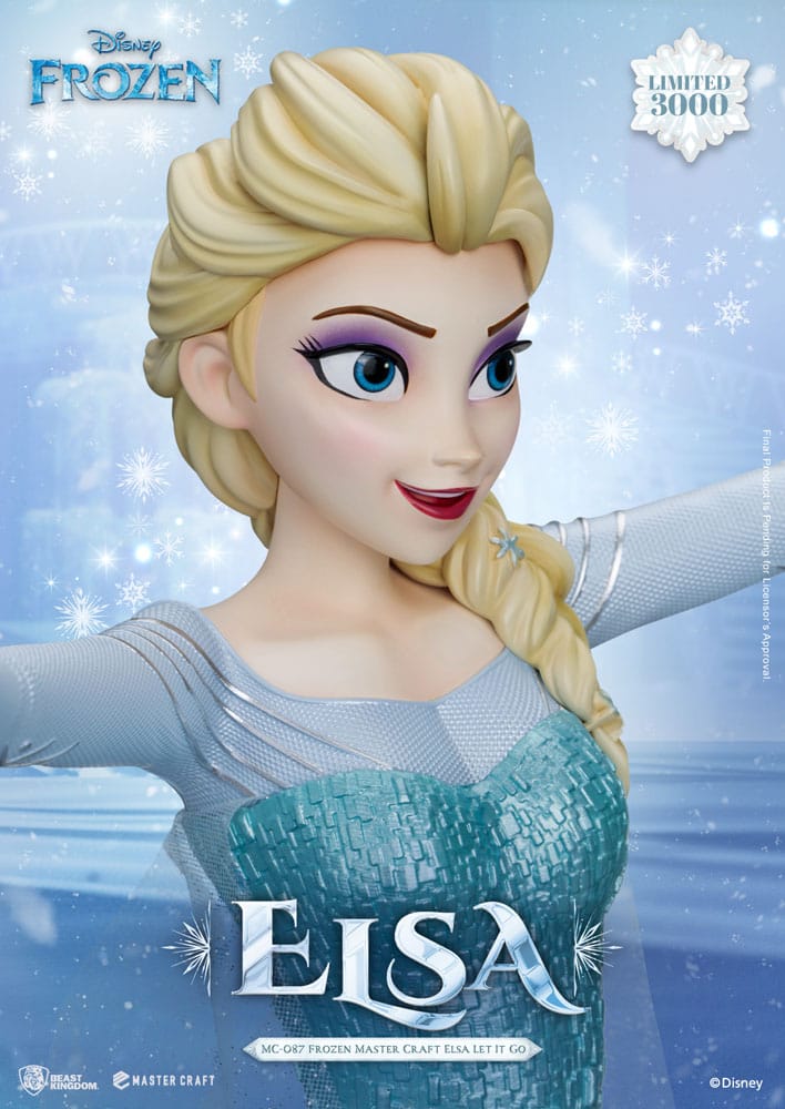 La Reine des neiges statuette Master Craft Elsa Let It Go 40 cm